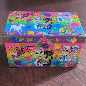 Lisa Frank Multicolor Animal and Flower Box